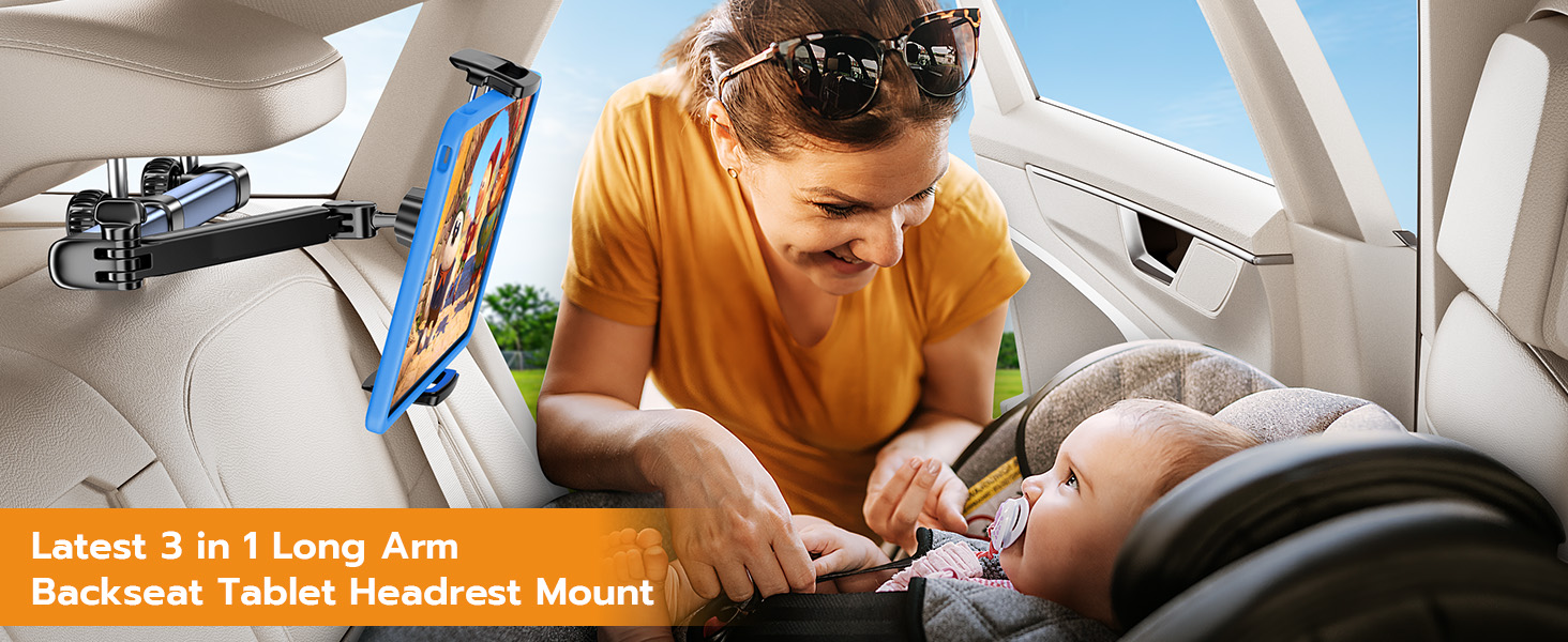 car headrest tablet holder