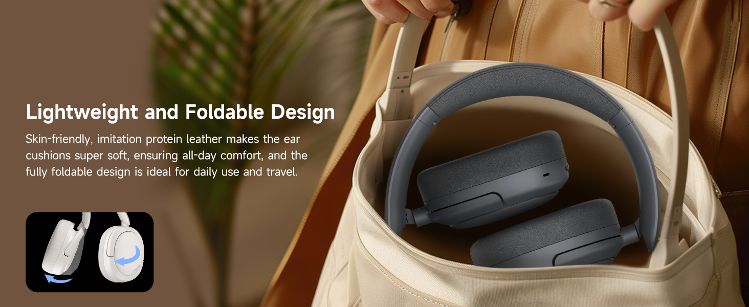 Lightweight and Foldable Design