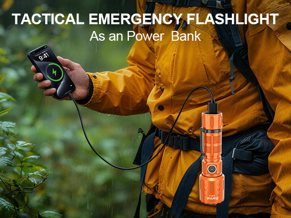 TACTICAL EMERGENCY FLASHLIGHT