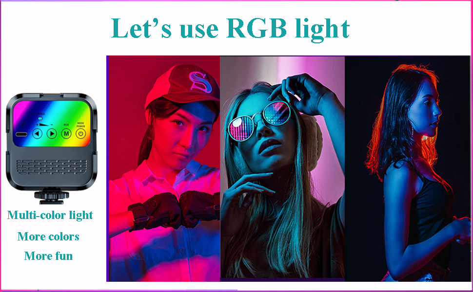 Vlogging Kit with RGB Light