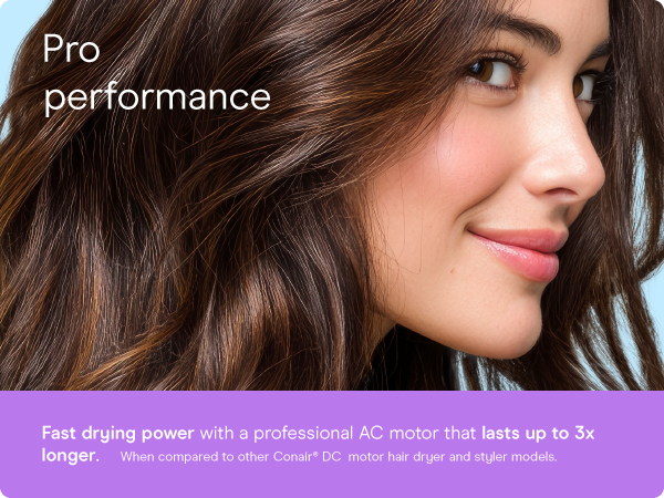 Conair small, mini, and compact hair dryer for travel. Handle folds for easy storage.