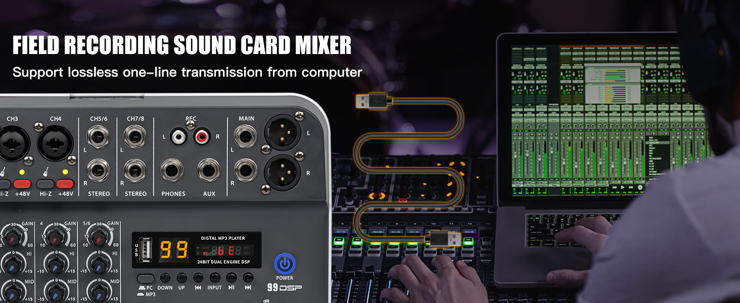  Unpowered Recording Mixers