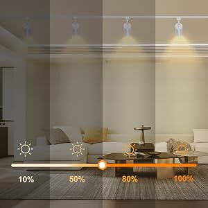 j type track lighting heads dimmable