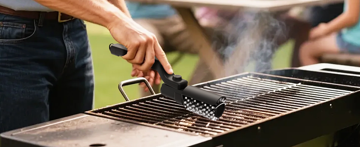 electric rotary grill brush electric grill brush electric bbq grill brush