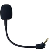 SPTSSWET Replacement Gaming Microphone for Kingston HyperX Cloud Revolver S,Detachable Boom Mic w...