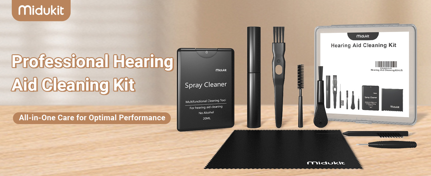 hearing aid cleaning kit