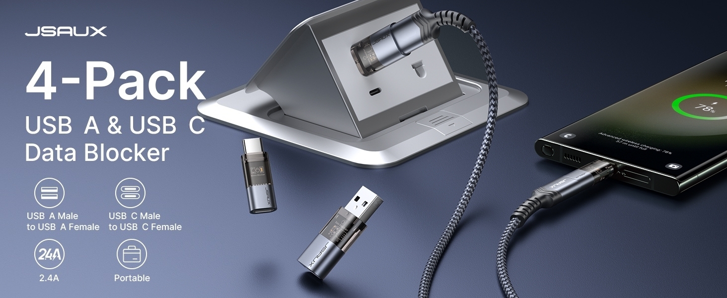 USB Data Blocker &amp; USB C Data Blocker