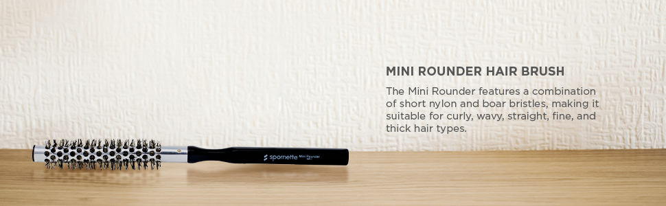 mini rounder hair brush