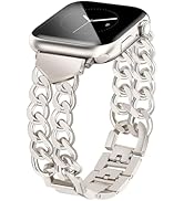 JR.DM Starlight Watch Bands for Women Compatible with Apple Watch 41mm 38mm 42mm(S10/11) Stylish ...