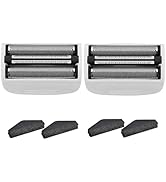 2PCS Shaver Replacement Foil Compatible with Remington PF7400, PF7500, and PF7600 Foil Shavers,White