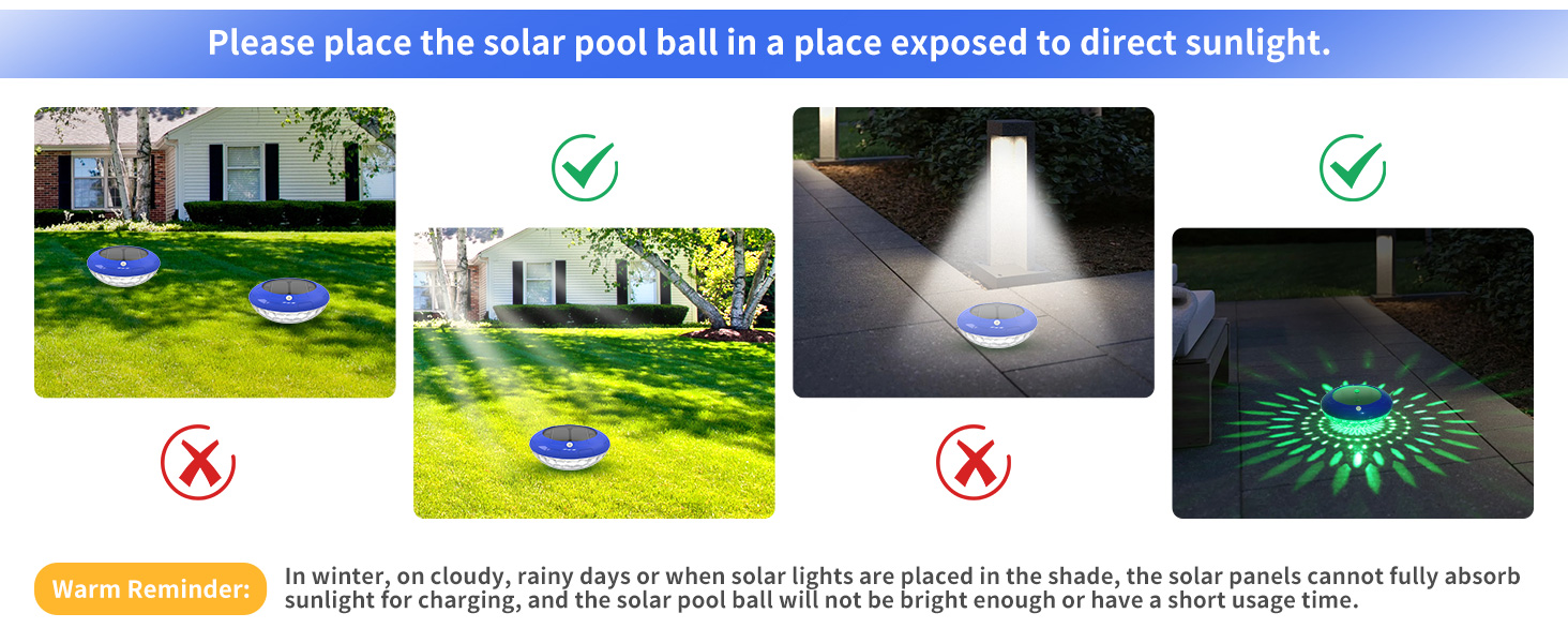 pool lights that float
