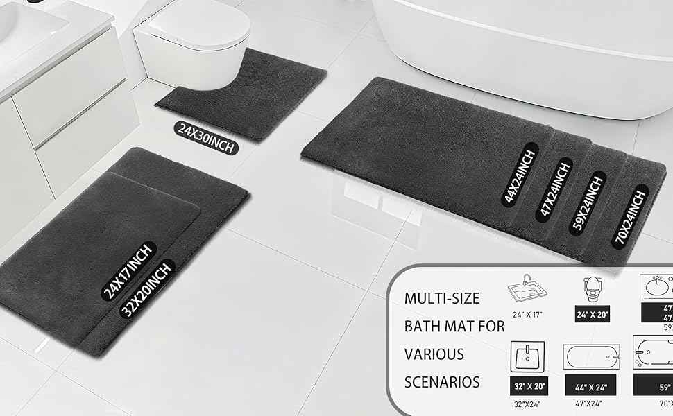 bathroom mats