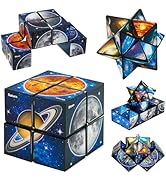 Toys for Boys Age 8-12 Gifts,Star Cube Magic Cube 2 in 1 Set for 9 10 11 12 Year Old Boy Girls,In...