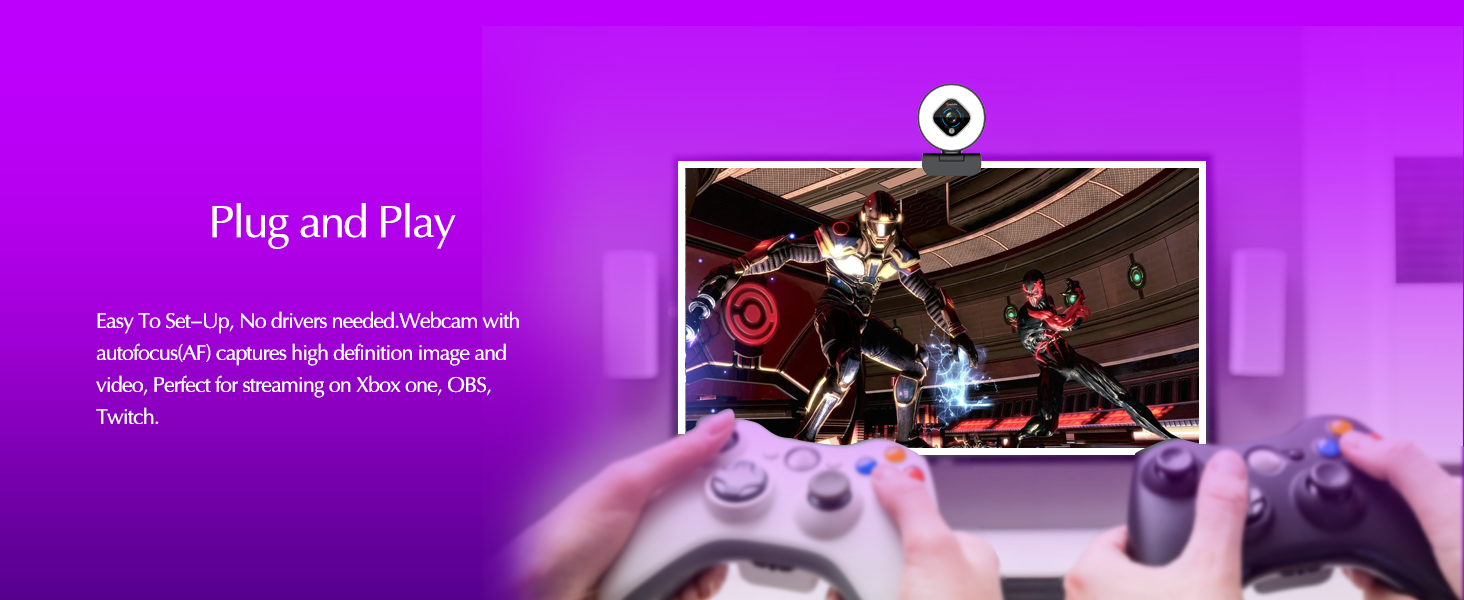 camera webcam computer microphone usb pc laptop gaming hd web desktop cam mac streaming xbox