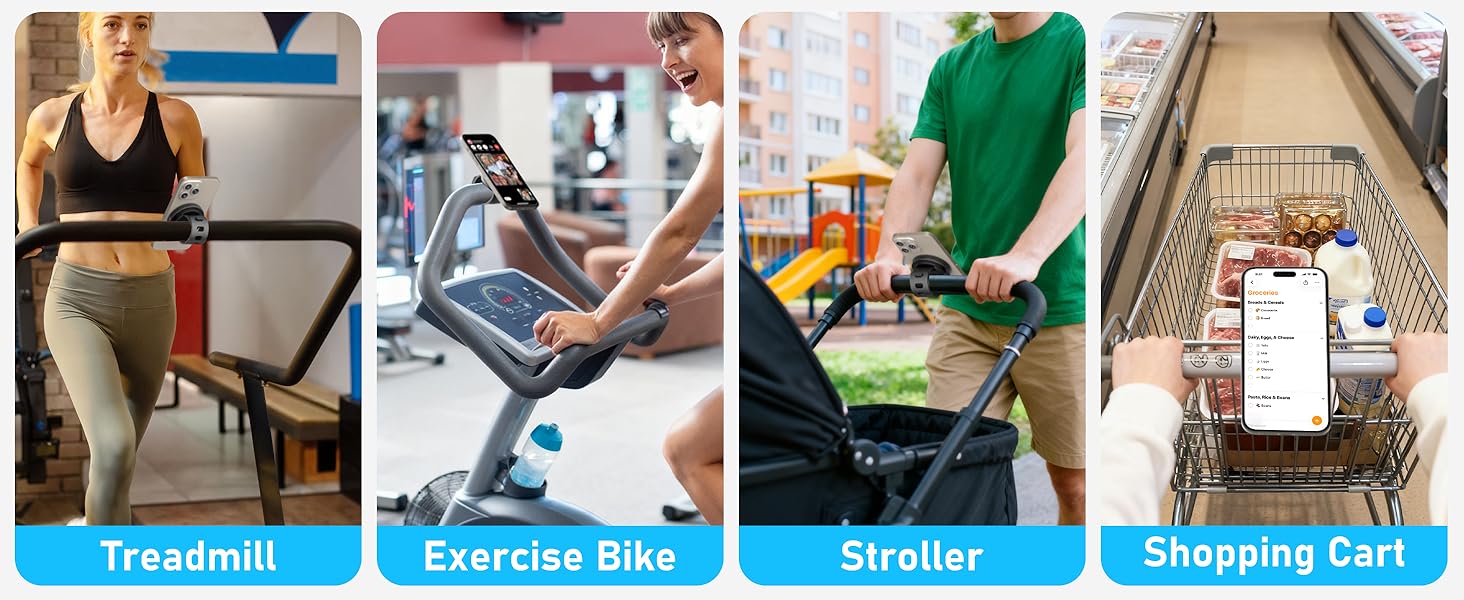 stroller phone mount