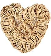 Rubber Bands Size#32 (3” x 1/8”) Elastics Band 220pcs Beige Rubber Bands for Office Supplies Home...