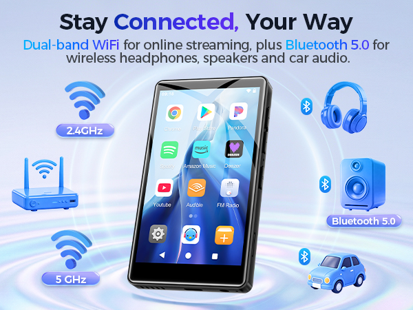 stay connected,your way