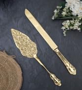 Cake Knife &amp; Server Set by Gute, Stainless Steel Cake Cutter and Cake Server, Cake Serving Set, W...