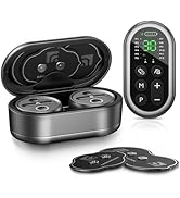 KingPavonini 48 Mode Wireless TENS Unit Muscle Stimulator 2 Channel, Rechargeable TENS Machine fo...
