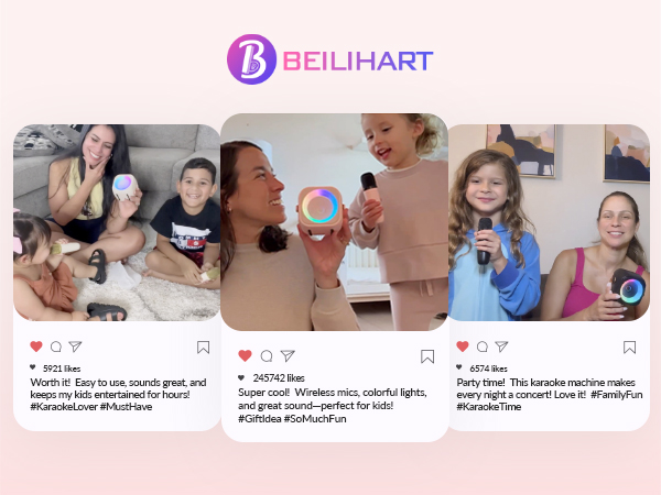 Singing Mini Karaoke Machine for Kids