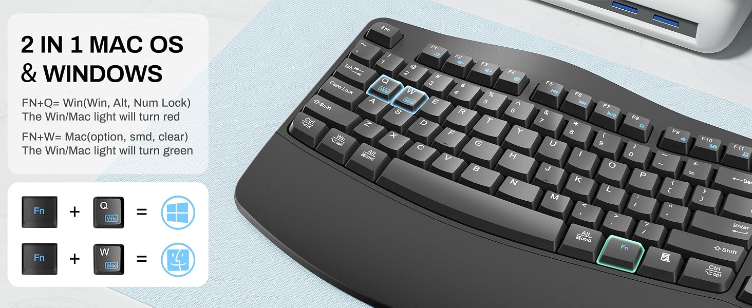 EK30 wireless keyboard and mouse grey 6