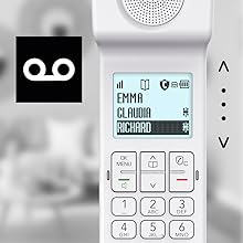 Selective playback of messages from the handset