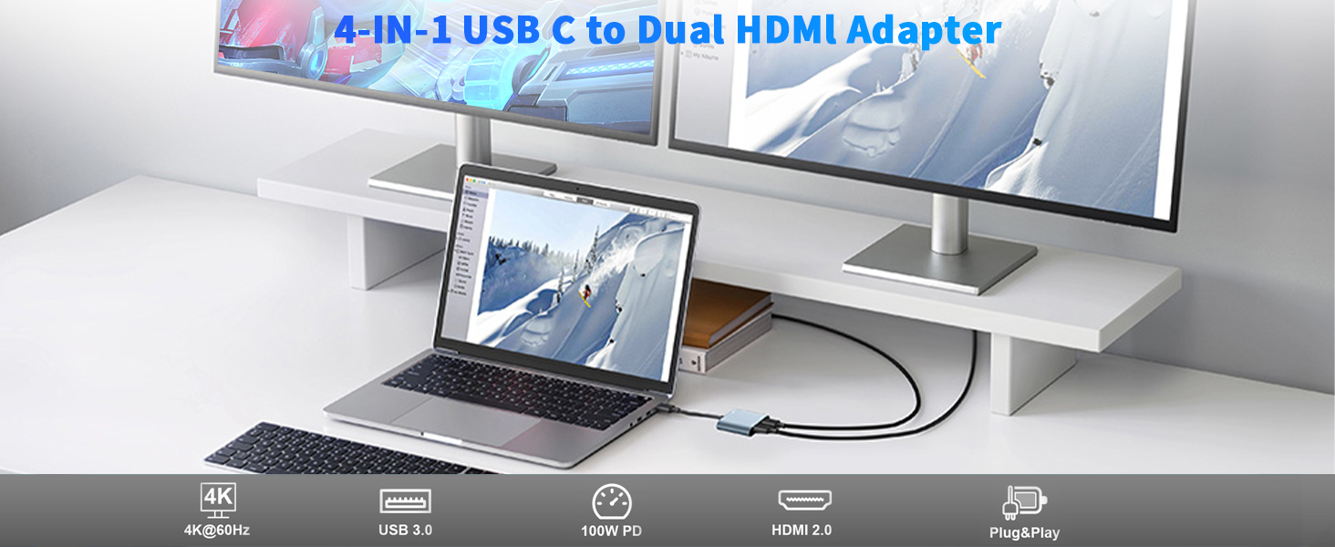 hdmi splitter for dual monitors