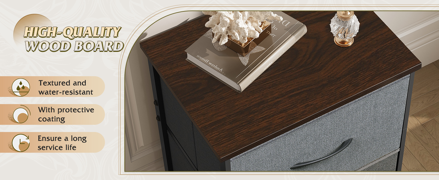 small nightstand with drawer