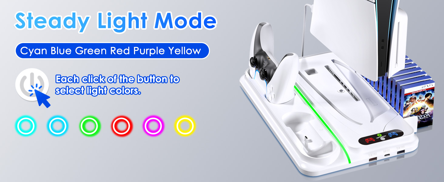 PS5 Slim Cooling Station