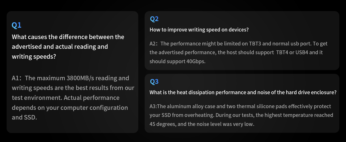 WAVLINK 40Gbps M.2 NVMe SSD Enclosure