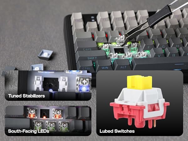 F108 Wireless Gaming Keyboard