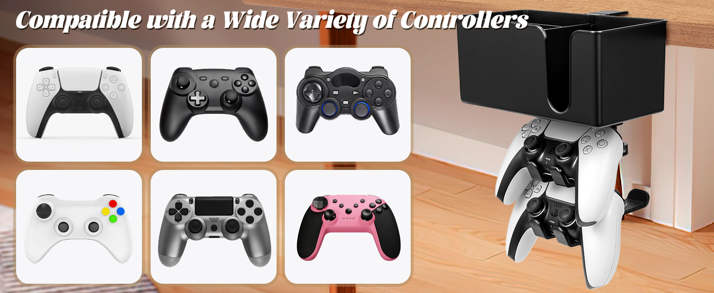 Compatible with a Wide Variety of Controllers