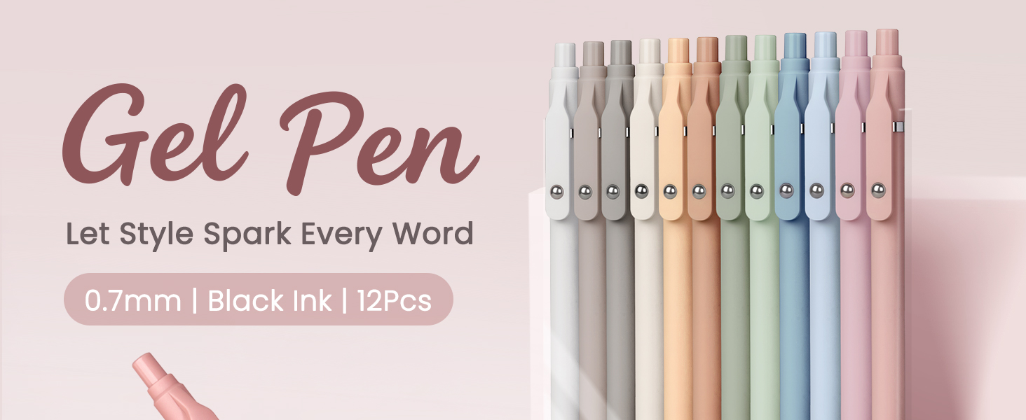 gel pens