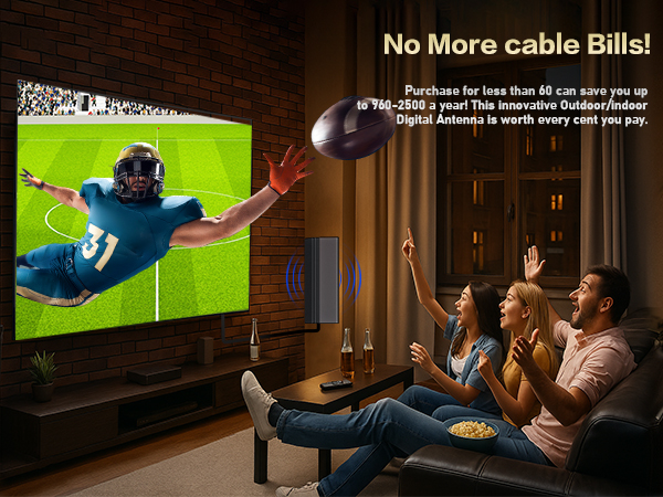 tv antenna indoor long range