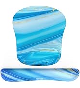TECKNET Keyboard Wrist Rest and Mouse Pad with Wrist Support