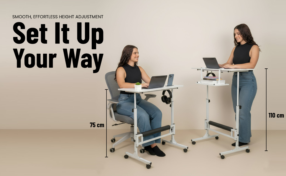 Set It Up Your Way – 75cm to 110cm