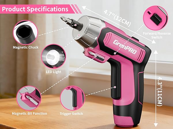 4V Electric Screwdriver