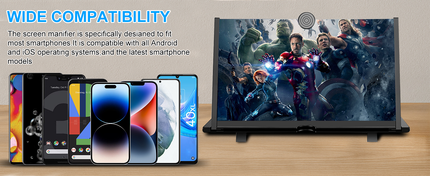 mobile phone screen magnifier