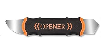 Dual-head flexible opening tool