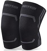 Knee Compression Sleeve for Men and Women (2 Pack), Knee Support Brace for Running and Work out (...