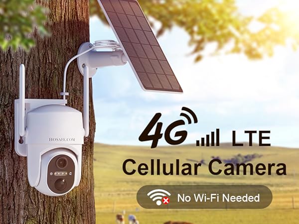 4g lte cellular security camera suits all outdoor use
