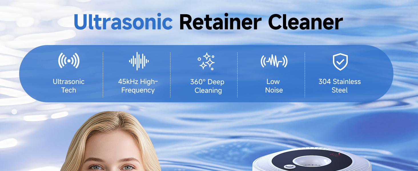 ultrasonic retainer cleaner