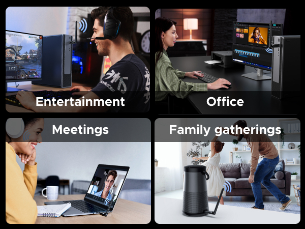 wifi adapter usb wifi 6 adapter for desktop pc ax900 ac650 wifi dongle usb2.0 wireless adapter