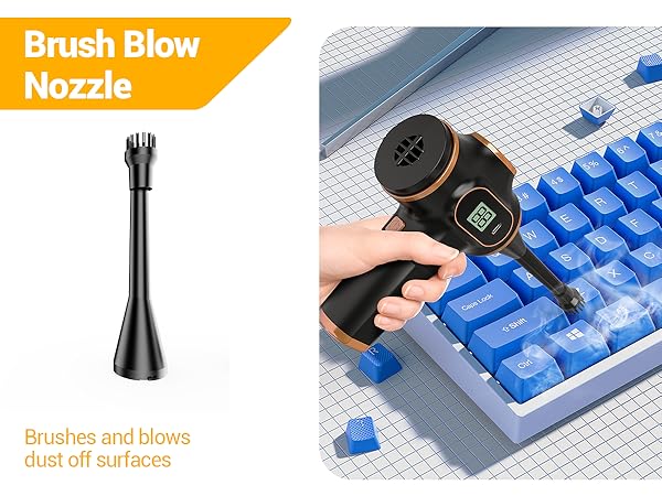 brush blow Nozzle