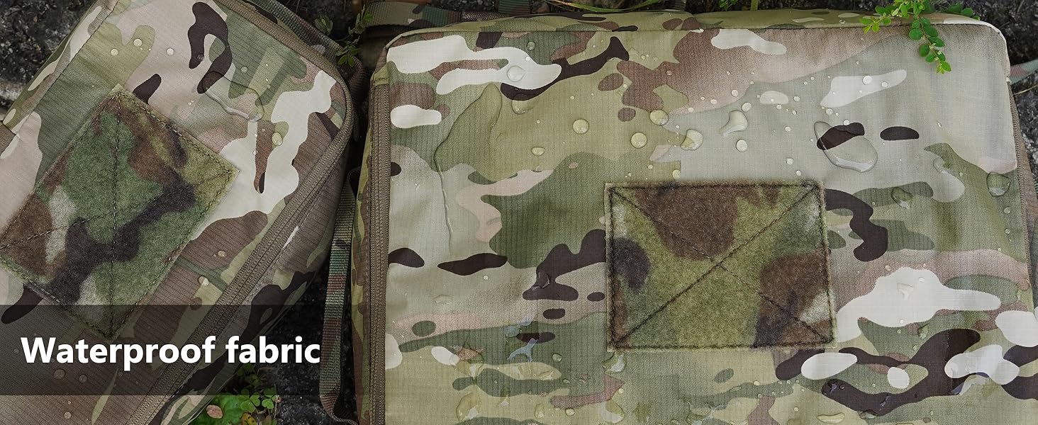 4PCS Tactical Modular Packing Cubes Waterproof