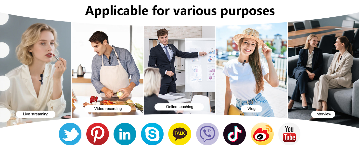 Applicable for various purposes