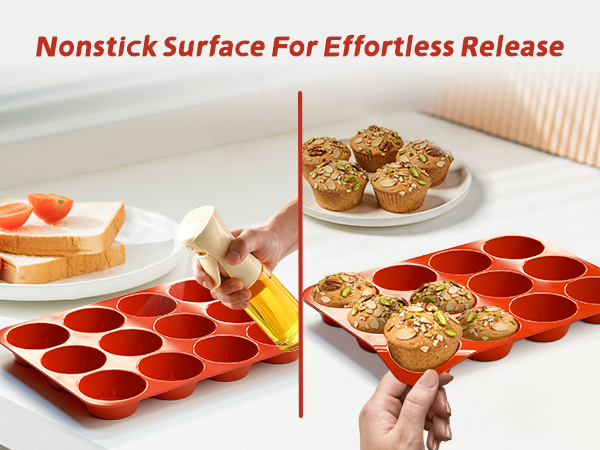 Nonstick Surface For Effortless Release