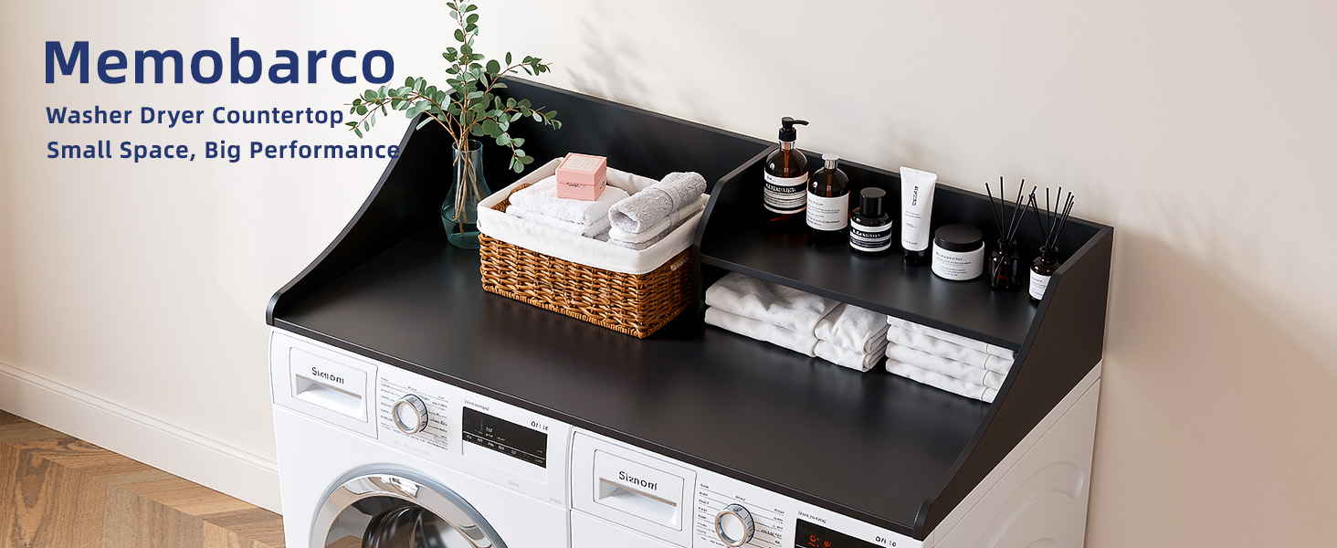 washer dryer countertop