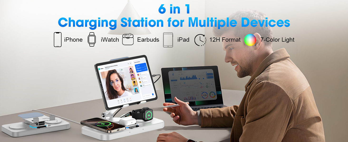 ipad charging station
