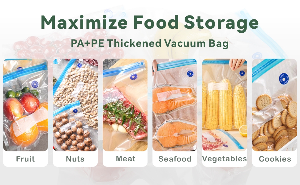 Reusable Vacuum Sealer Bags For Food